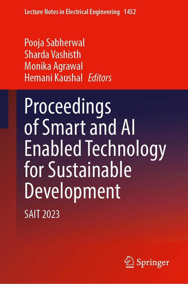 Pooja Sabherwal, Sharda Vashisth, Monika Agrawal, Hemani Kaushal - Proceedings of Smart and AI Enabled Technology for Sustainable Development, Inbunden