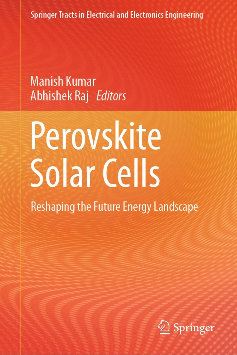 Manish Kumar, Abhishek Raj - Perovskite Solar Cells, Inbunden
