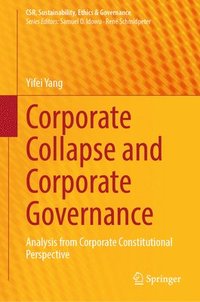 bokomslag Corporate Collapse and Corporate Governance