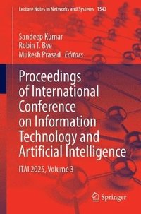 bokomslag Proceedings of International Conference on Information Technology and Artificial Intelligence