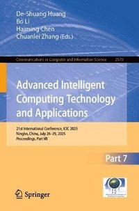 bokomslag Advanced Intelligent Computing Technology and Applications