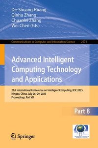 bokomslag Advanced Intelligent Computing Technology and Applications