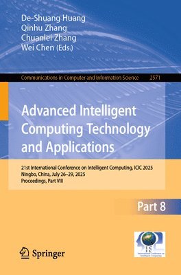 bokomslag Advanced Intelligent Computing Technology and Applications