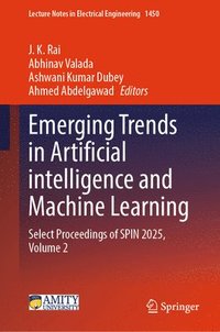 bokomslag Emerging Trends in Artificial Intelligence and Machine Learning