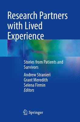 bokomslag Research Partners with Lived Experience