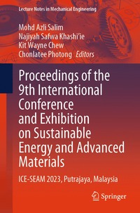 bokomslag Proceedings of the 9th International Conference and Exhibition on Sustainable Energy and Advanced Materials