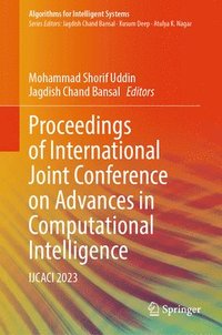 bokomslag Proceedings of International Joint Conference on Advances in Computational Intelligence