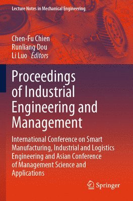 bokomslag Proceedings of Industrial Engineering and Management