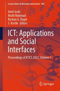 bokomslag ICT: Applications and Social Interfaces