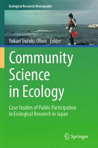 bokomslag Community Science in Ecology: Case Studies of Public Participation in Ecological Research in Japan