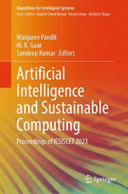 bokomslag Artificial Intelligence and Sustainable Computing