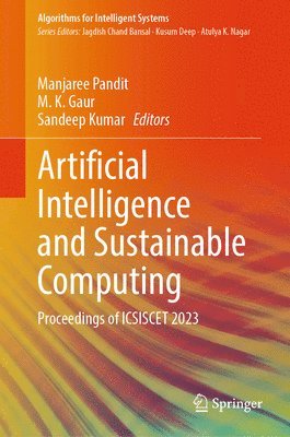 Artificial Intelligence and Sustainable Computing 1