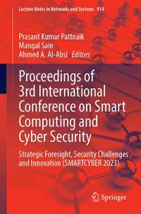bokomslag Proceedings of 3rd International Conference on Smart Computing and Cyber Security