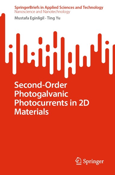 Mustafa Eginligil, Ting Yu - Second-Order Photogalvanic Photocurrents in 2D Materials, Häftad