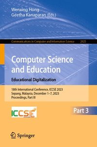 bokomslag Computer Science and Education. Educational Digitalization
