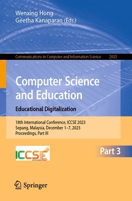 Computer Science and Education. Educational Digitalization 1