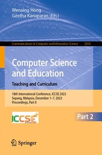 bokomslag Computer Science and Education. Teaching and Curriculum