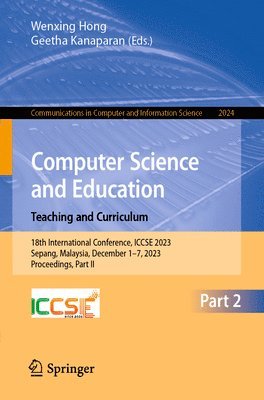 Computer Science and Education. Teaching and Curriculum 1