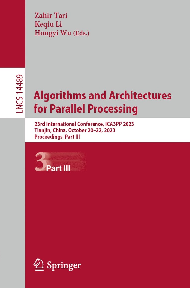 Algorithms and Architectures for Parallel Processing 1