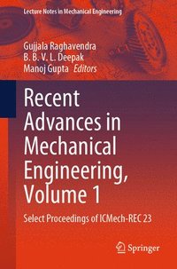 bokomslag Recent Advances in Mechanical Engineering, Volume 1