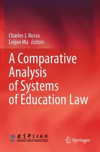 bokomslag Comparative Analysis of Systems of Education Law