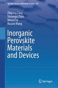 bokomslag Inorganic Perovskite Materials and Devices