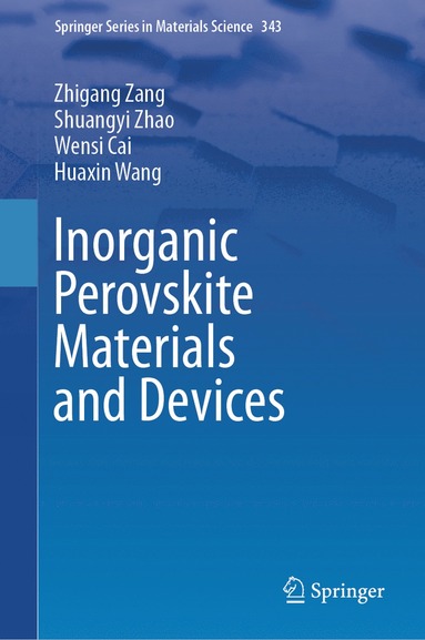 bokomslag Inorganic Perovskite Materials and Devices