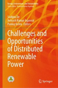 bokomslag Challenges and Opportunities of Distributed Renewable Power