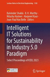 bokomslag Intelligent IT Solutions for Sustainability in Industry 5.0 Paradigm