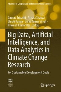 bokomslag Big Data, Artificial Intelligence, and Data Analytics in Climate Change Research