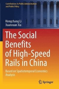 bokomslag Social Benefits of High-Speed Rails in China