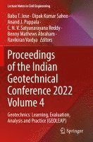 bokomslag Proceedings of the Indian Geotechnical Conference 2022 Volume 4