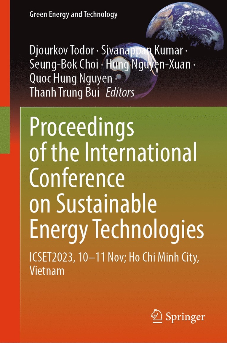 Proceedings of the International Conference on Sustainable Energy Technologies 1