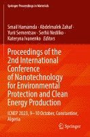 bokomslag Proceedings of the 2nd International Conference of Nanotechnology for Environmental Protection and Clean Energy Production