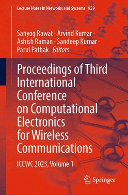 bokomslag Proceedings of Third International Conference on Computational Electronics for Wireless Communications