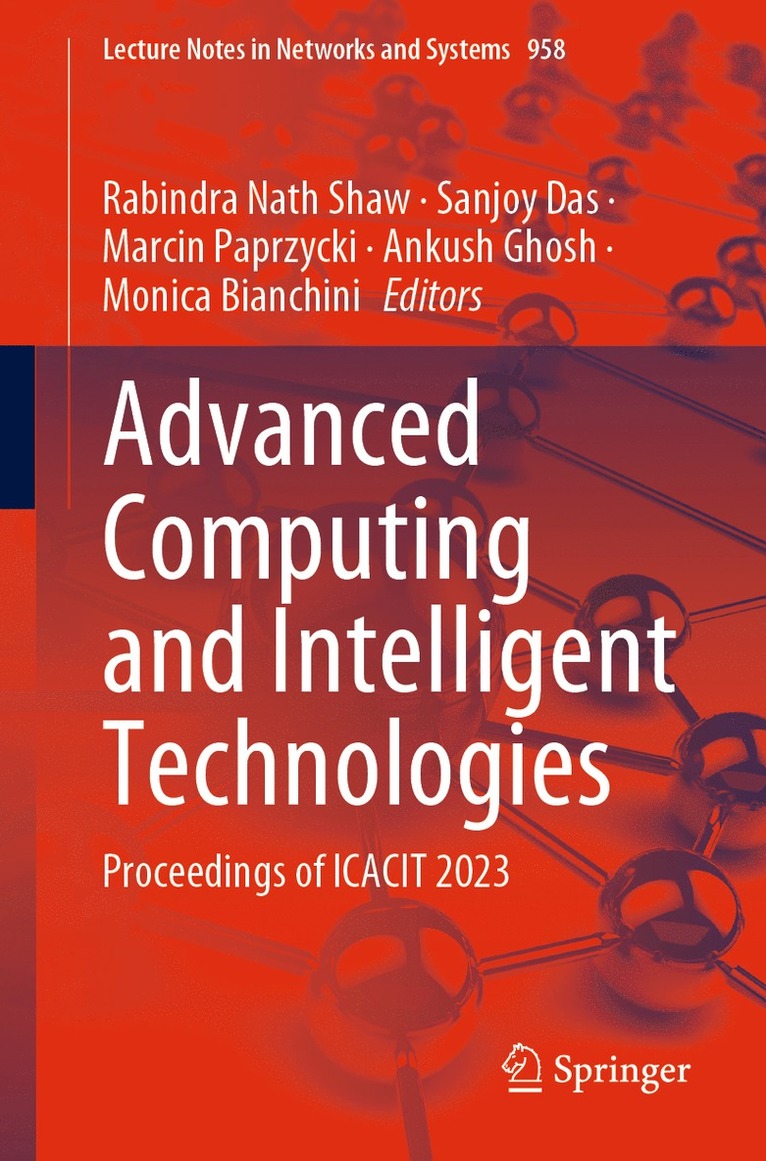 Advanced Computing and Intelligent Technologies 1