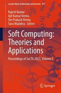 bokomslag Soft Computing: Theories and Applications