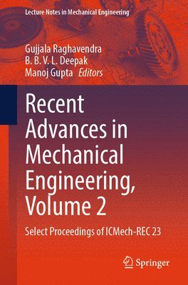 bokomslag Recent Advances in Mechanical Engineering, Volume 2