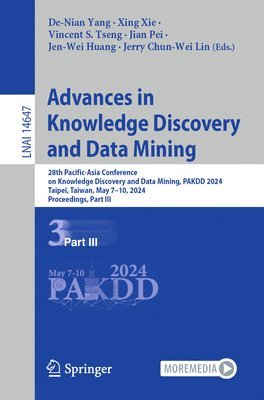 bokomslag Advances in Knowledge Discovery and Data Mining