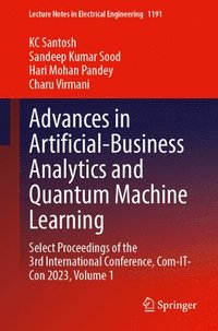 bokomslag Advances in Artificial-Business Analytics and Quantum Machine Learning