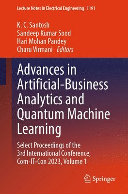 bokomslag Advances in Artificial-Business Analytics and Quantum Machine Learning