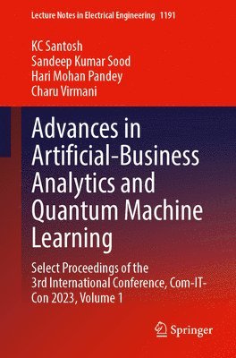 Advances in Artificial-Business Analytics and Quantum Machine Learning 1