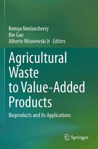 bokomslag Agricultural Waste to Value-Added Products: Bioproducts and Its Applications