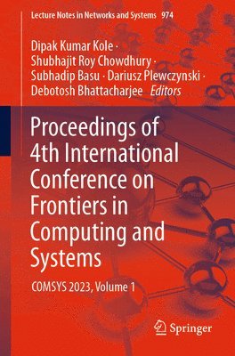 Proceedings of 4th International Conference on Frontiers in Computing and Systems 1