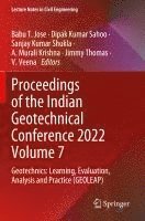 bokomslag Proceedings of the Indian Geotechnical Conference 2022 Volume 7