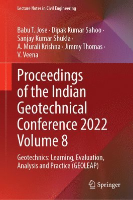 Proceedings of the Indian Geotechnical Conference 2022 Volume 8 1