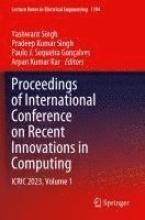 bokomslag Proceedings of International Conference on Recent Innovations in Computing