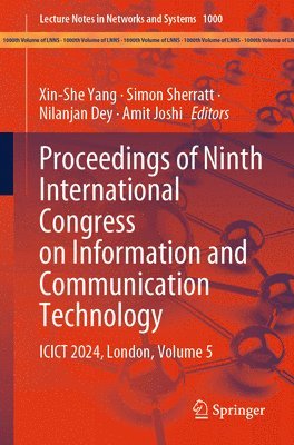 bokomslag Proceedings of Ninth International Congress on Information and Communication Technology