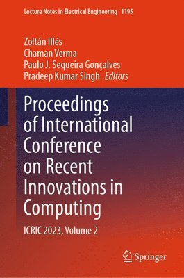 Proceedings of International Conference on Recent Innovations in Computing
