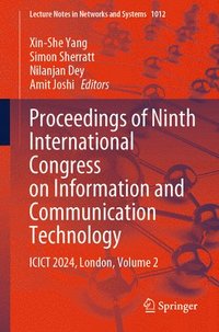 bokomslag Proceedings of Ninth International Congress on Information and Communication Technology